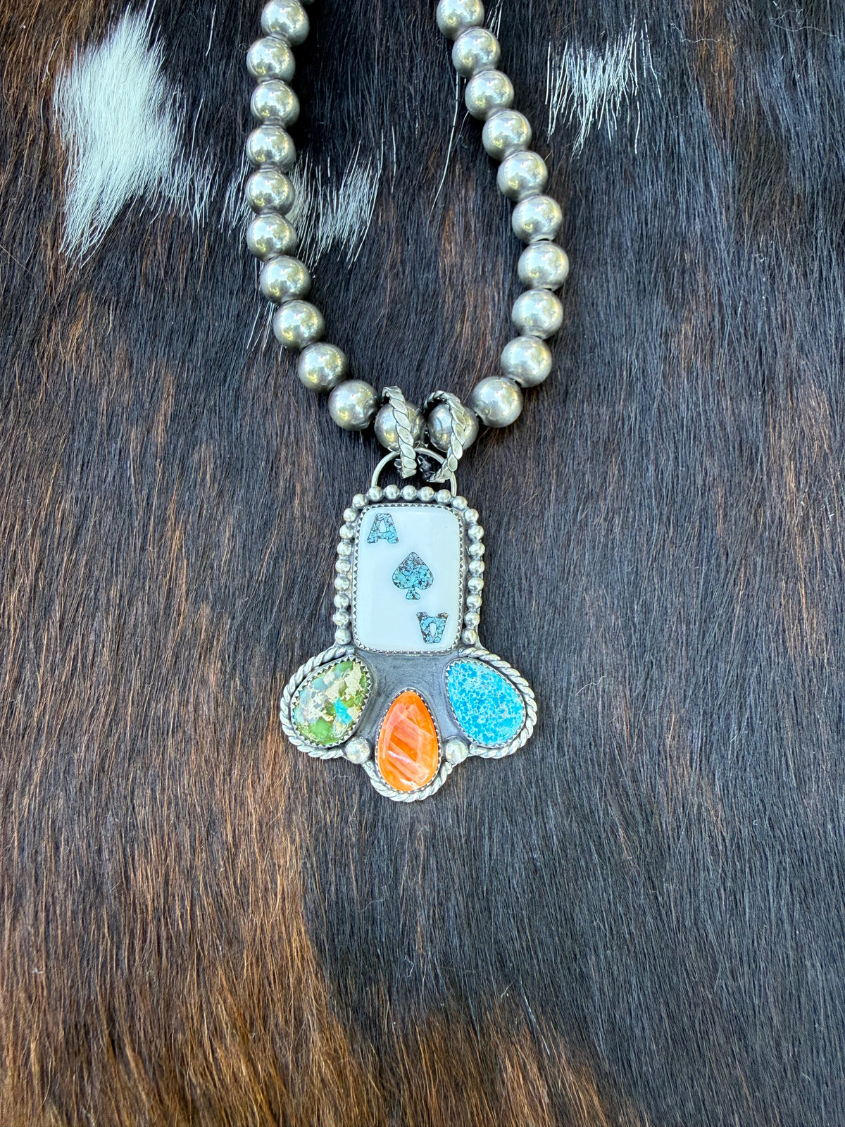 Ace Inlay Pendant